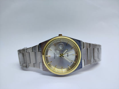 Tissot PRX with sliver chain